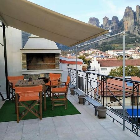 Best View Of Meteora In "Stavros Home" กาลัมปากา ภายนอก รูปภาพ